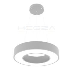 ANELLO - Modern Sarkıt LED Avize Gri Kasa - 4000K - Gün Işığı - 40 cm