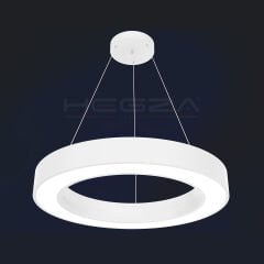 ANELLO - Modern Sarkıt LED Avize Beyaz Kasa - 3000K - Sarı Işık - 60 cm