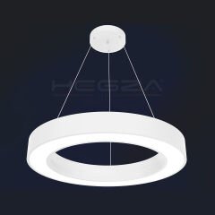 ANELLO - Modern Sarkıt LED Avize Beyaz Kasa - 4000K - Gün Işığı - 60 cm