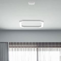 BAGEL - Modern LED Avize Beyaz Kasa - 6500K - Beyaz Işık