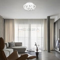 TORCELLA - Plafonyer LED Avize Beyaz Kasa - 6500K - Beyaz Işık