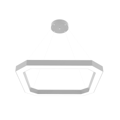 BAGEL - Modern LED Avize Gri Kasa - 4000K - Gün Işığı