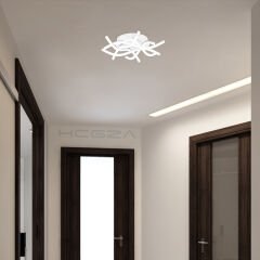 CRISTA – Plafonyer LED Avize Beyaz Kasa - 6500K - Beyaz Işık