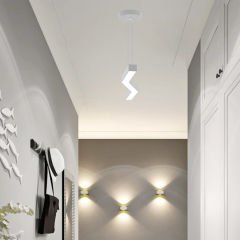 GABBIANO - Modern LED Avize Gri Kasa - 3000K - Sarı Işık