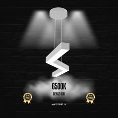 GABBIANO - Modern LED Avize Gri Kasa - 6500K - Beyaz Işık