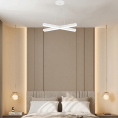 PAPILLON - Modern LED Avize Siyah Kasa - 4000K - Gün Işığı