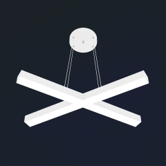 PAPILLON - Modern LED Avize Beyaz Kasa - 6500K - Beyaz Işık