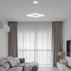 ROMBO - Modern LED Avize Beyaz Kasa - 6500K - Beyaz Işık