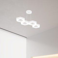 CATENA - Modern LED Avize Beyaz Kasa - 3000K - Sarı Işık