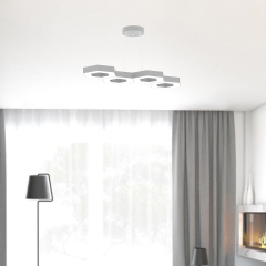 CATENA - Modern LED Avize Gri Kasa - 4000K - Gün Işığı