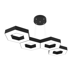 CATENA - Modern LED Avize Siyah Kasa - 4000K - Gün Işığı