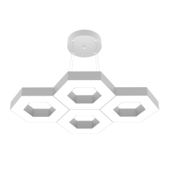 STELLA - Modern LED Avize Gri Kasa - 3000K - Sarı Işık
