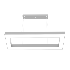 MESITA - Modern LED Avize Gri Kasa - 6500K - Beyaz Işık