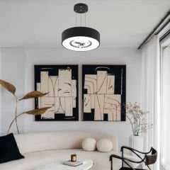 Kartal - Modern Baskılı Avize