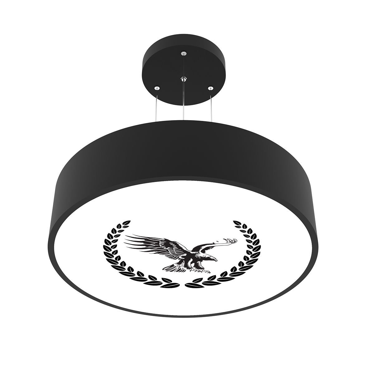 Kartal - Modern Baskılı Avize