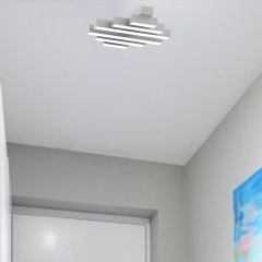 PARRILLA - Plafonyer LED Avize Beyaz Kasa - 6500K - Beyaz Işık