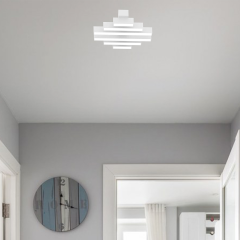 PARRILLA - Plafonyer LED Avize Beyaz Kasa - 6500K - Beyaz Işık