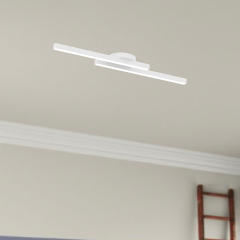 MAREA - Plafonyer LED Avize Siyah Kasa - 6500K - Beyaz Işık