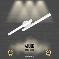 MAREA - Plafonyer LED Avize Beyaz Kasa - 4000K - Gün Işığı