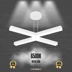 BAMBINO - Modern LED Avize Beyaz Kasa - 6500K - Beyaz Işık