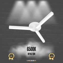 ADMIRA - Plafonyer LED Avize Beyaz Kasa - 6500K - Beyaz Işık