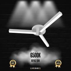 ADMIRA - Plafonyer LED Avize Gri Kasa - 6500K - Beyaz Işık