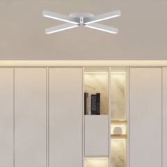 MOLINO - Plafonyer LED Avize Siyah Kasa - 4000K - Gün Işığı