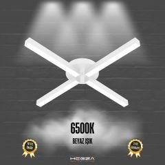 MOLINO - Plafonyer LED Avize Beyaz Kasa - 6500K - Beyaz Işık