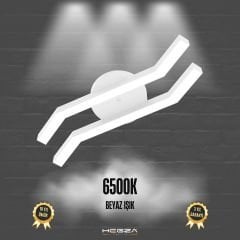 PESCA - Plafonyer LED Avize Beyaz Kasa - 6500K - Beyaz Işık