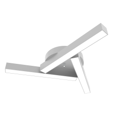 MIRADOR - Plafonyer LED Avize Gri Kasa - 3000K - Sarı Işık