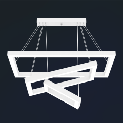 HERMANO - Modern LED Avize Beyaz Kasa - 4000K - Gün Işığı