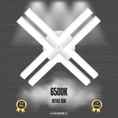 TIMON - Plafonyer LED Avize Beyaz Kasa - 6500K - Beyaz Işık