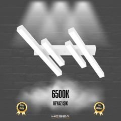 GRADA - Plafonyer LED Avize Beyaz Kasa - 6500K - Beyaz Işık