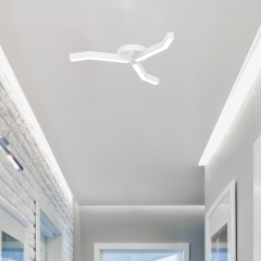 TREBOL - Plafonyer LED Avize Beyaz Kasa - 4000K - Gün Işığı