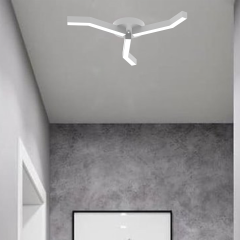 TREBOL - Plafonyer LED Avize Gri Kasa - 4000K - Gün Işığı