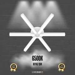 BORDE - Plafonyer LED Avize Beyaz Kasa - 6500K - Beyaz Işık