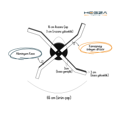 POLPO - Plafonyer LED Avize