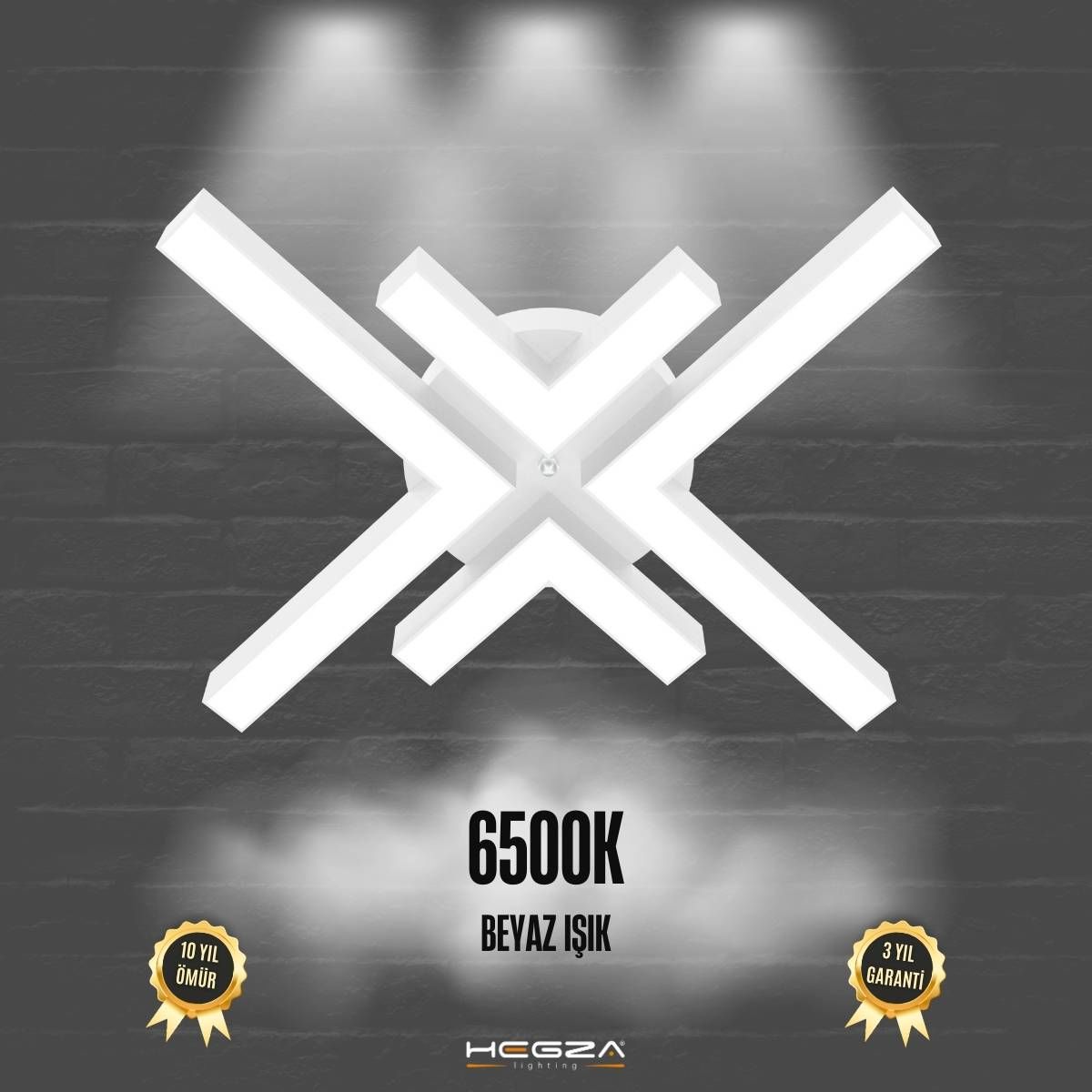 ARANA - Plafonyer LED Avize Beyaz Kasa - 6500K - Beyaz Işık