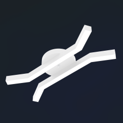 FORMICA - Plafonyer LED Avize Beyaz Kasa - 4000K - Gün Işığı