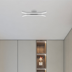 FORMICA - Plafonyer LED Avize Gri Kasa - 6500K - Beyaz Işık