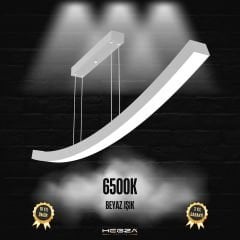 FRECCIA - Modern LED Avize Gri Kasa - 6500K - Beyaz Işık