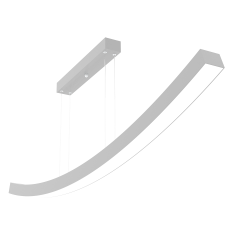 FRECCIA - Modern LED Avize Gri Kasa - 6500K - Beyaz Işık