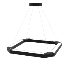 BAGEL-DUO - Modern Endirekt LED Avize Gri Kasa - 6500K - Beyaz Işık