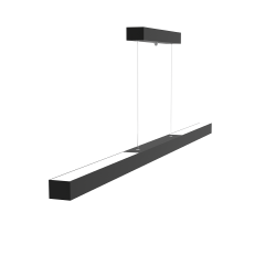 LİNEER-DUO - Modern Endirekt LED Avize Beyaz Kasa - 3000K - Sarı Işık