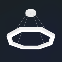 OCTAGON-DUO - Modern Endirekt LED Avize