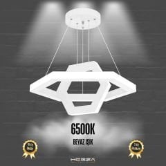 CICLO - Modern LED Avize Beyaz Kasa - 6500K - Beyaz Işık