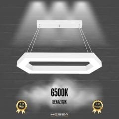 JOYA - Modern LED Avize Beyaz Kasa - 6500K - Beyaz Işık