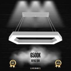 JOYA - Modern LED Avize Gri Kasa - 6500K - Beyaz Işık