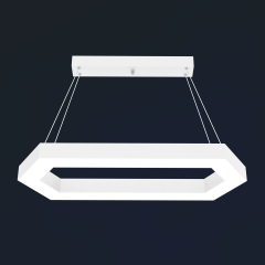 JOYA - Modern LED Avize Beyaz Kasa - 4000K - Gün Işığı