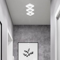 AMIGO - Plafonyer LED Avize Beyaz Kasa - 6500K - Beyaz Işık